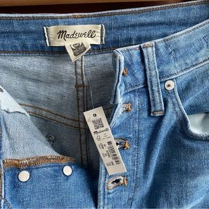 Madewell curvy wide leg jeans